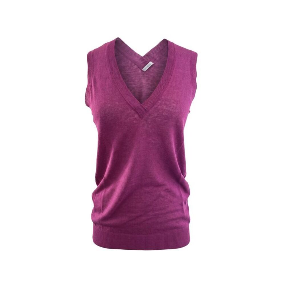 Malo Purple Linen Women Women's Tank